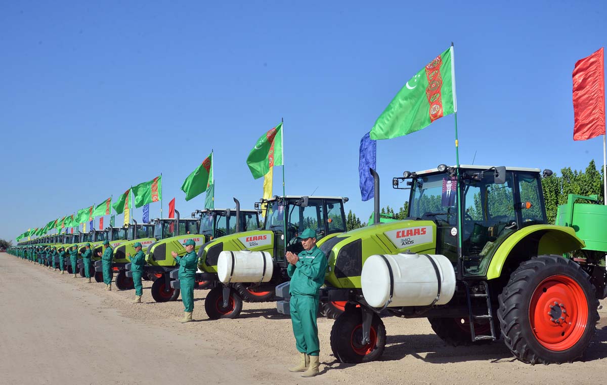Winter wheat sowing has begun in Turkmenistan